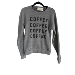 Palmer Cash Starbucks Reserve Coffee Sweatshirt Small Grey USA Made